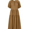 Women Something to Hold | Tiered Dress Walnut