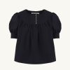 Women Something to Hold | Teacake Blouse Black