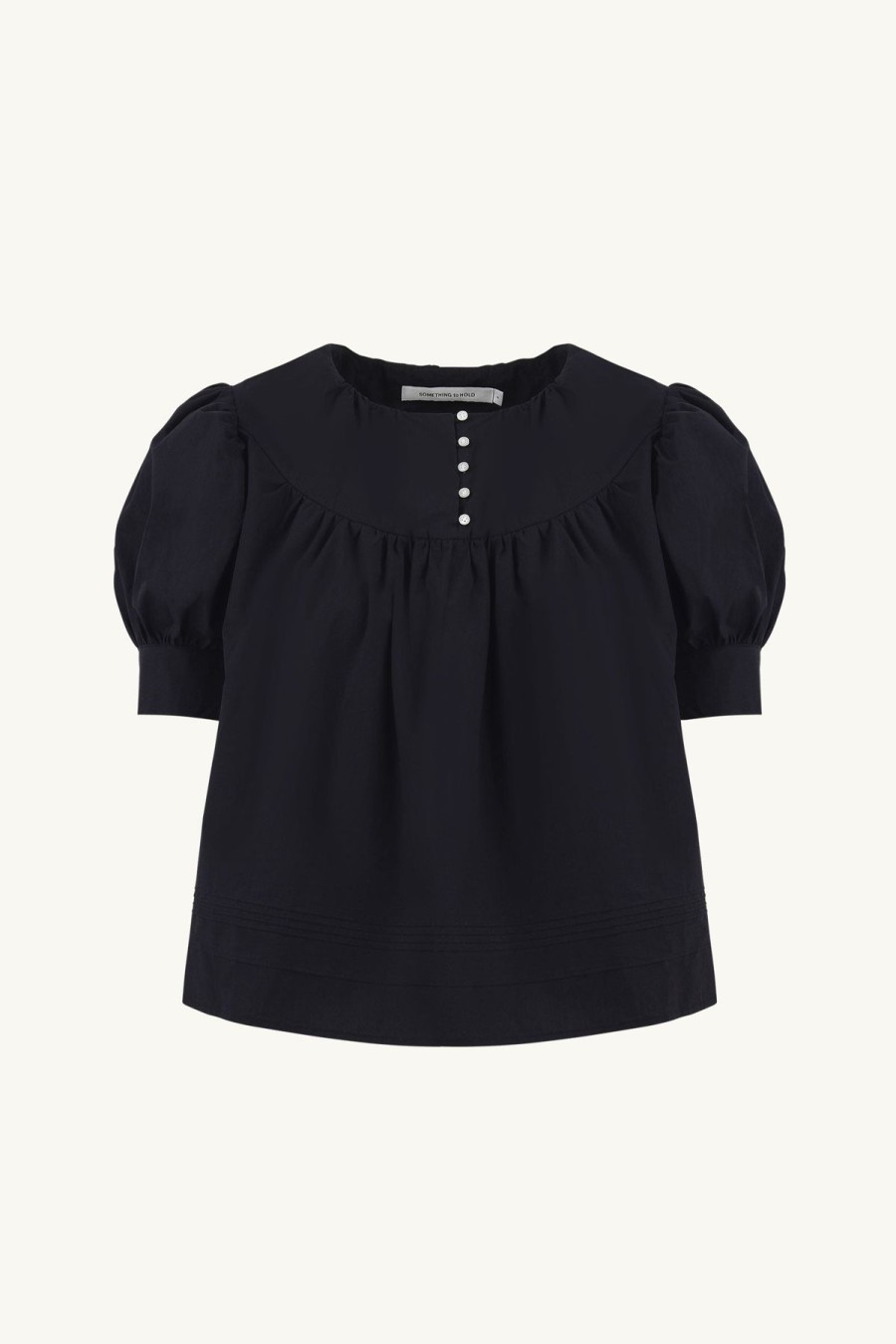 Women Something to Hold | Teacake Blouse Black