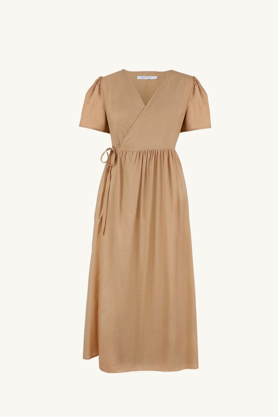 Women Something to Hold | Tulip Wrap Dress Maple