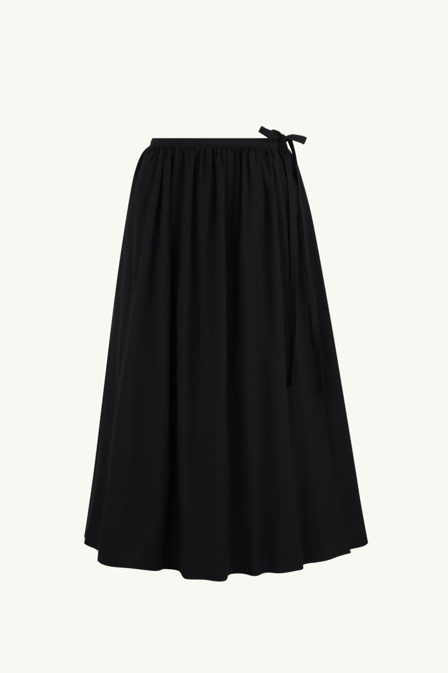 Women Something to Hold | Wrap Skirt Black