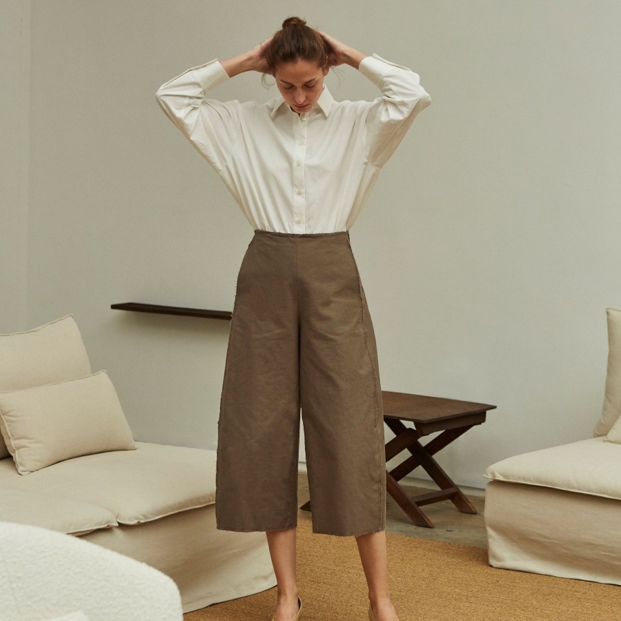 Women Something to Hold | Studio Trousers Moss