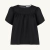 Women Something to Hold | Garden Blouse Black