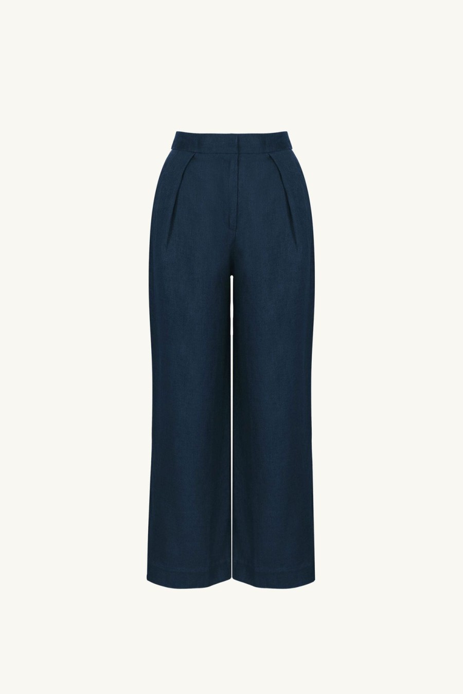 Women Something to Hold | City Trousers Ink Blue