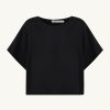 Women Something to Hold | Boxy Blouse Black