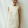 Women Something to Hold | Shift Dress Natural