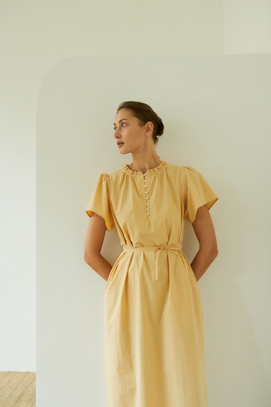 Women Something to Hold | Penny Dress Apricot