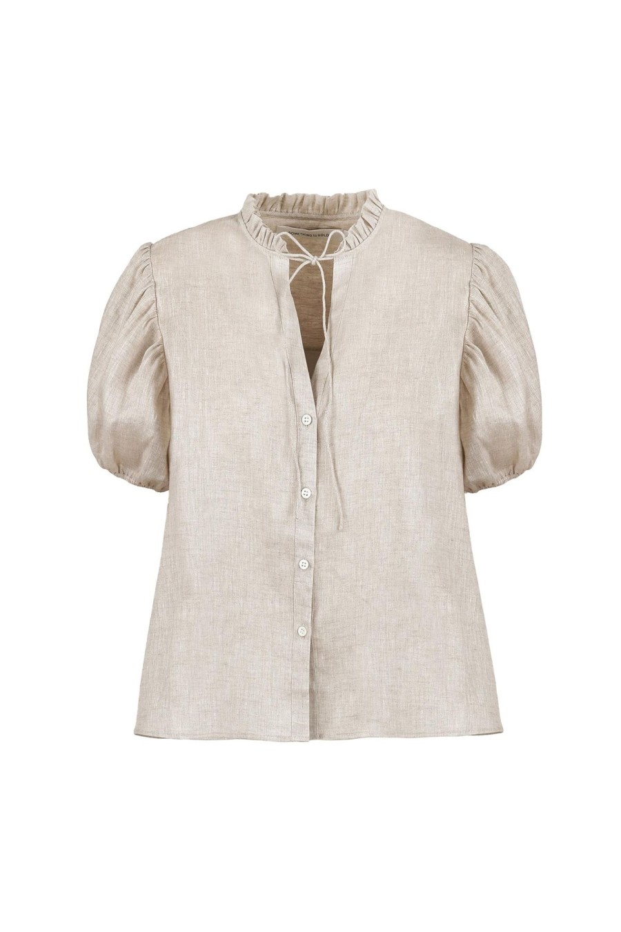 Women Something to Hold | Piper Blouse Biscotti