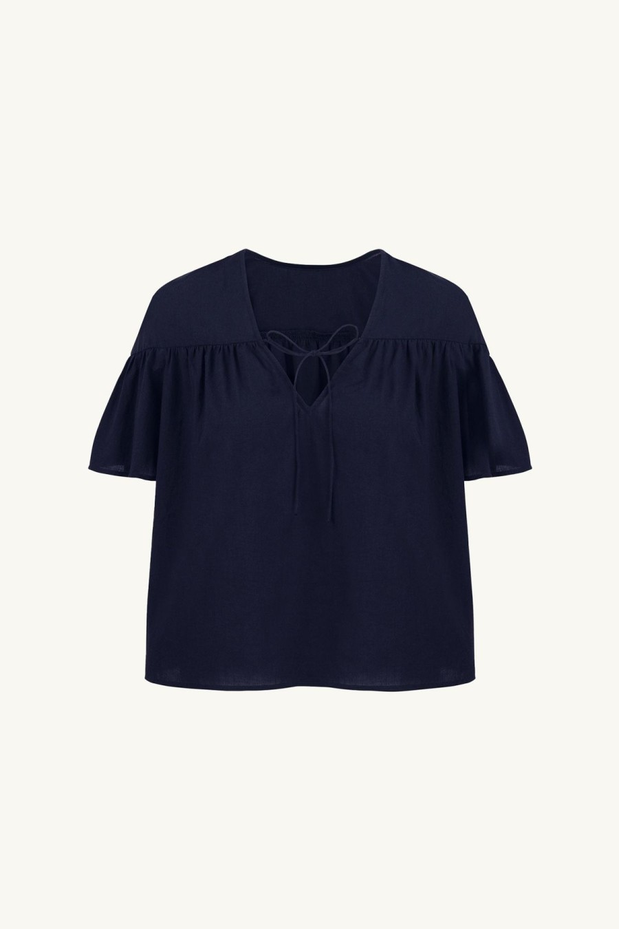 Women Something to Hold | Lucille Blouse Navy