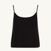 Women Something to Hold | Roll Neck Tank Black