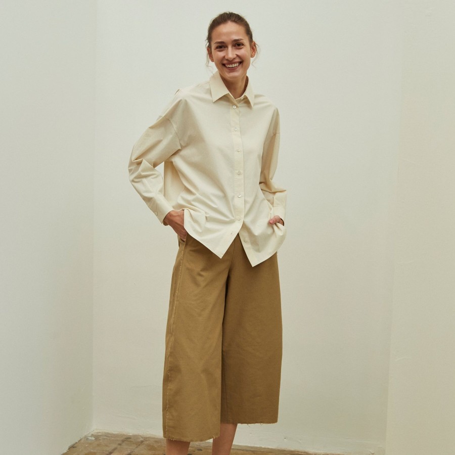 Women Something to Hold | Studio Trousers Khaki