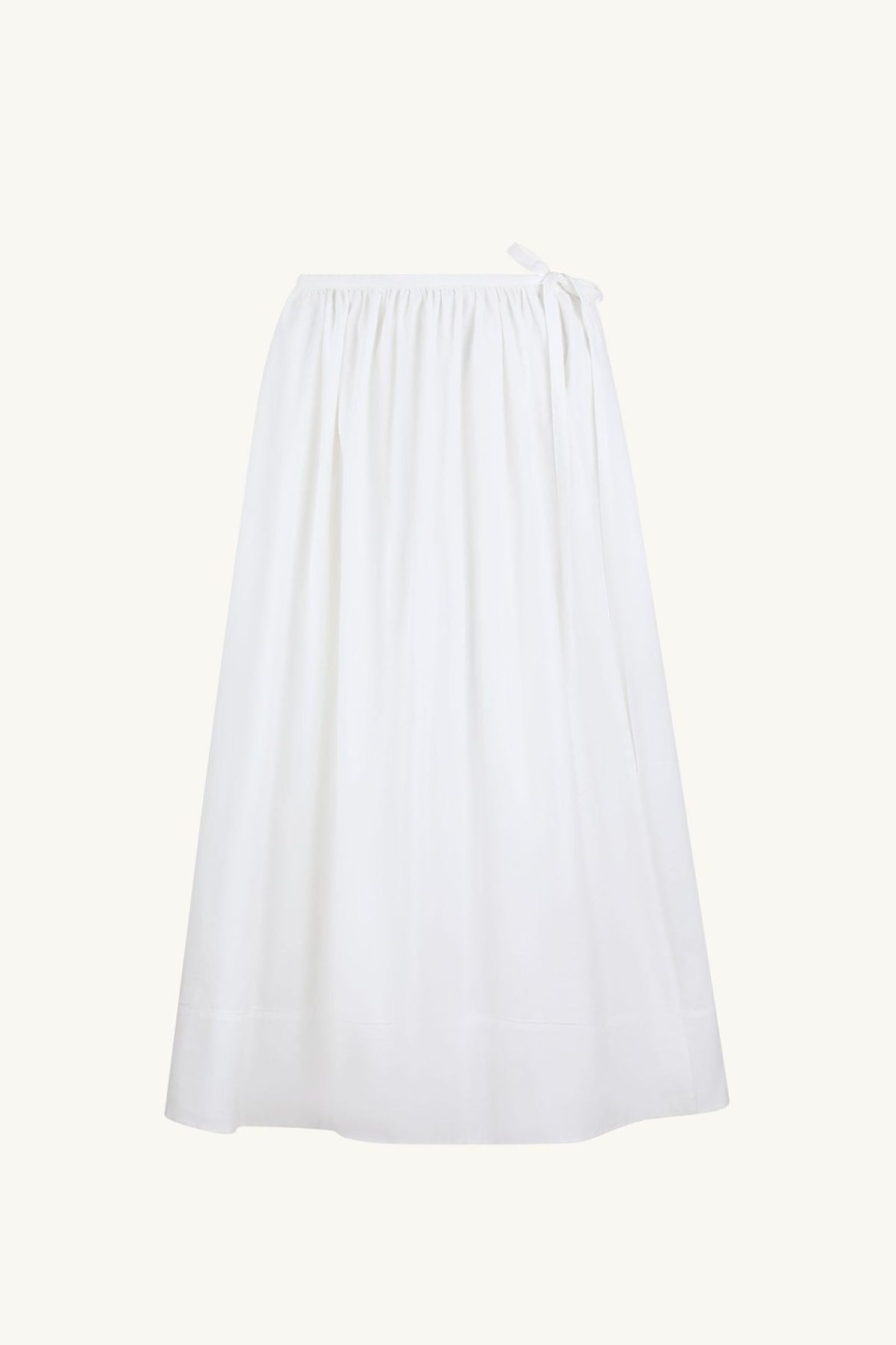 Women Something to Hold | Wrap Skirt White