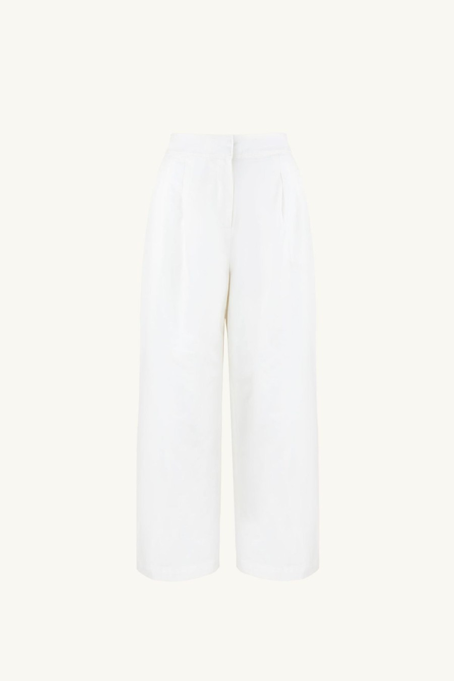 Women Something to Hold | Gallery Trousers White