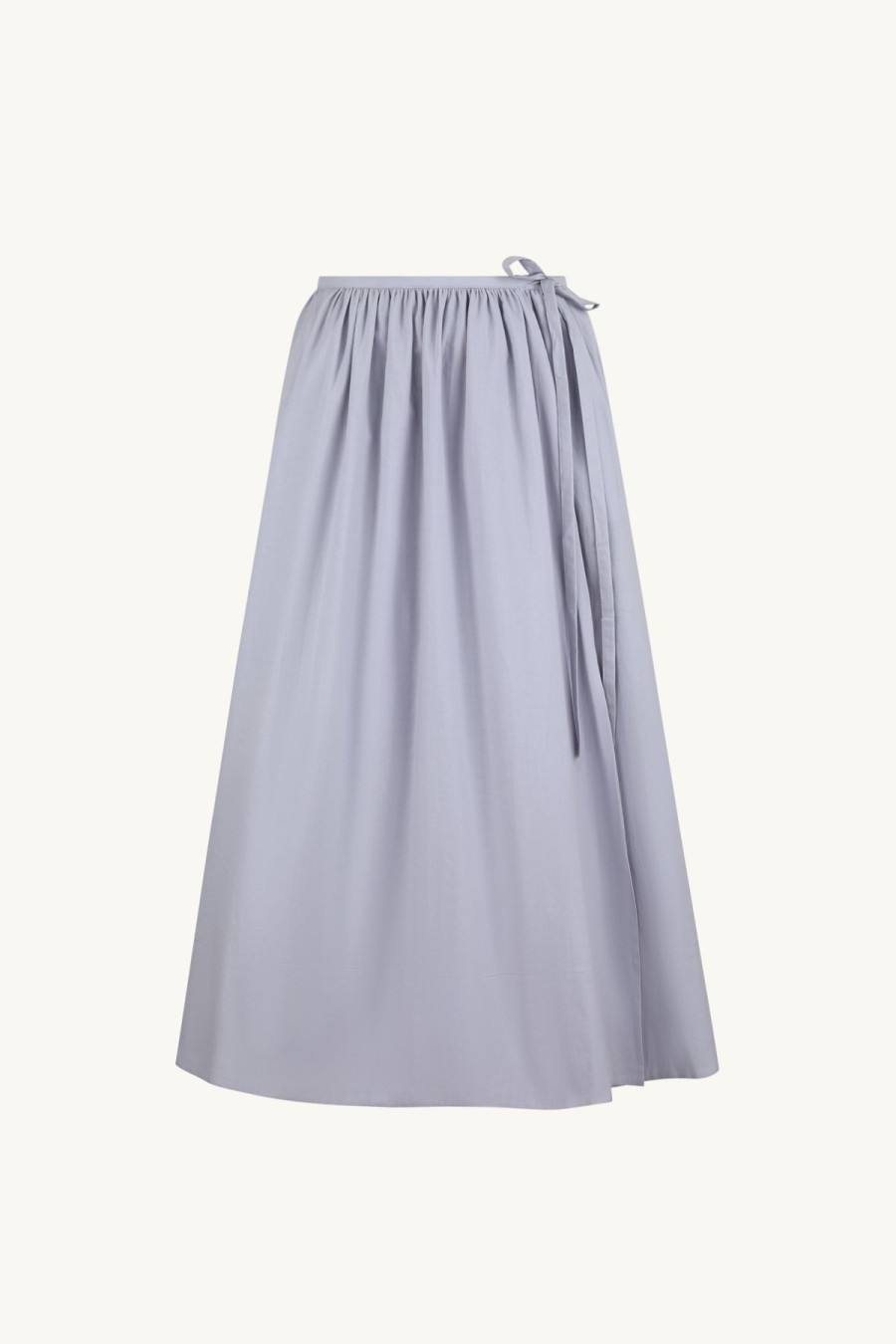 Women Something to Hold | Wrap Skirt Light Blue