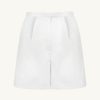 Women Something to Hold | Tab Shorts White