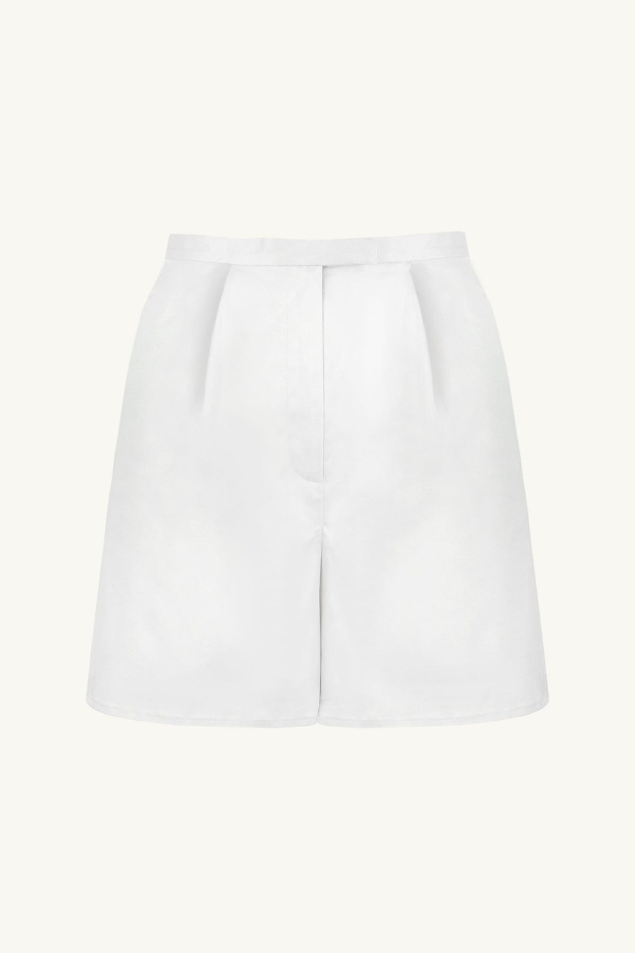 Women Something to Hold | Tab Shorts White