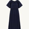 Women Something to Hold | House Dress Shoji Navy