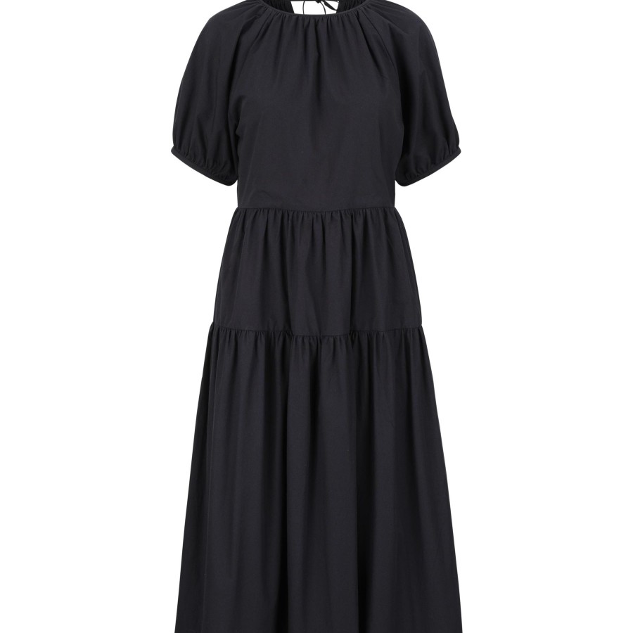 Women Something to Hold | Tiered Dress Navy