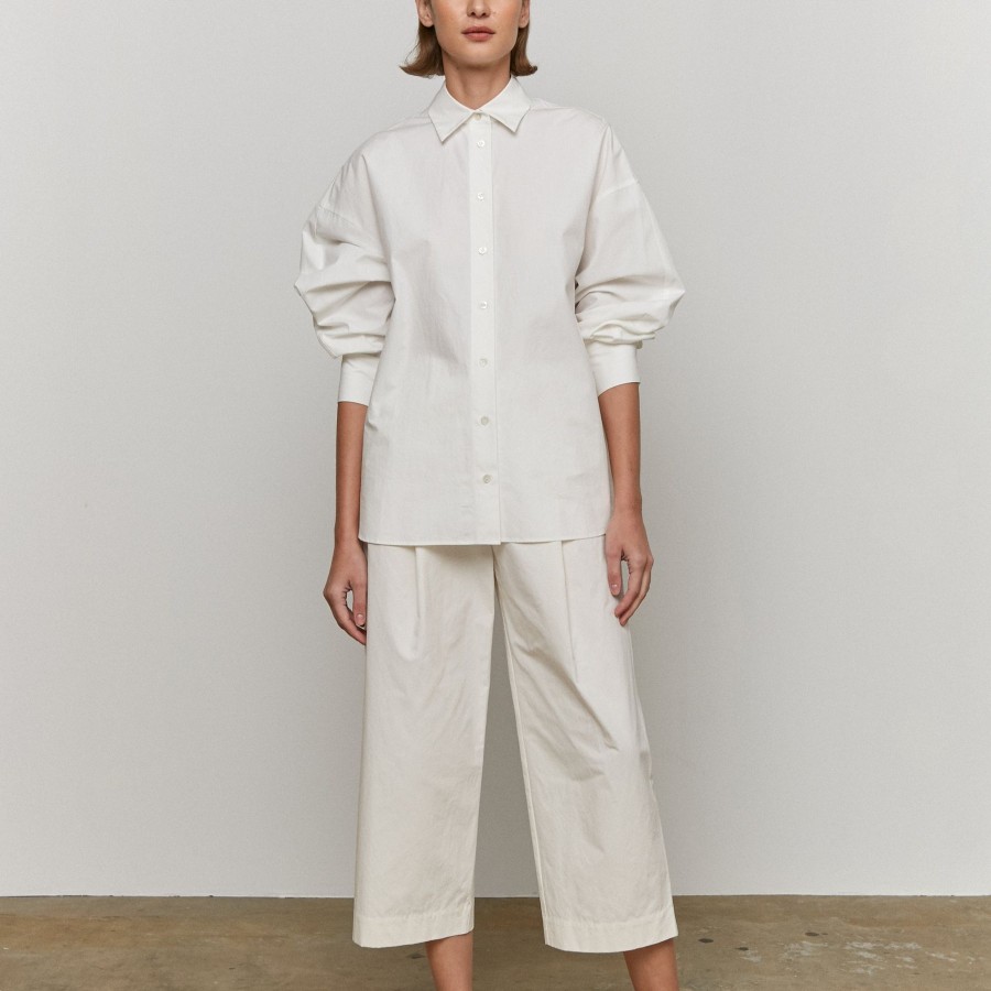 Women Something to Hold | Day Trousers Milk White