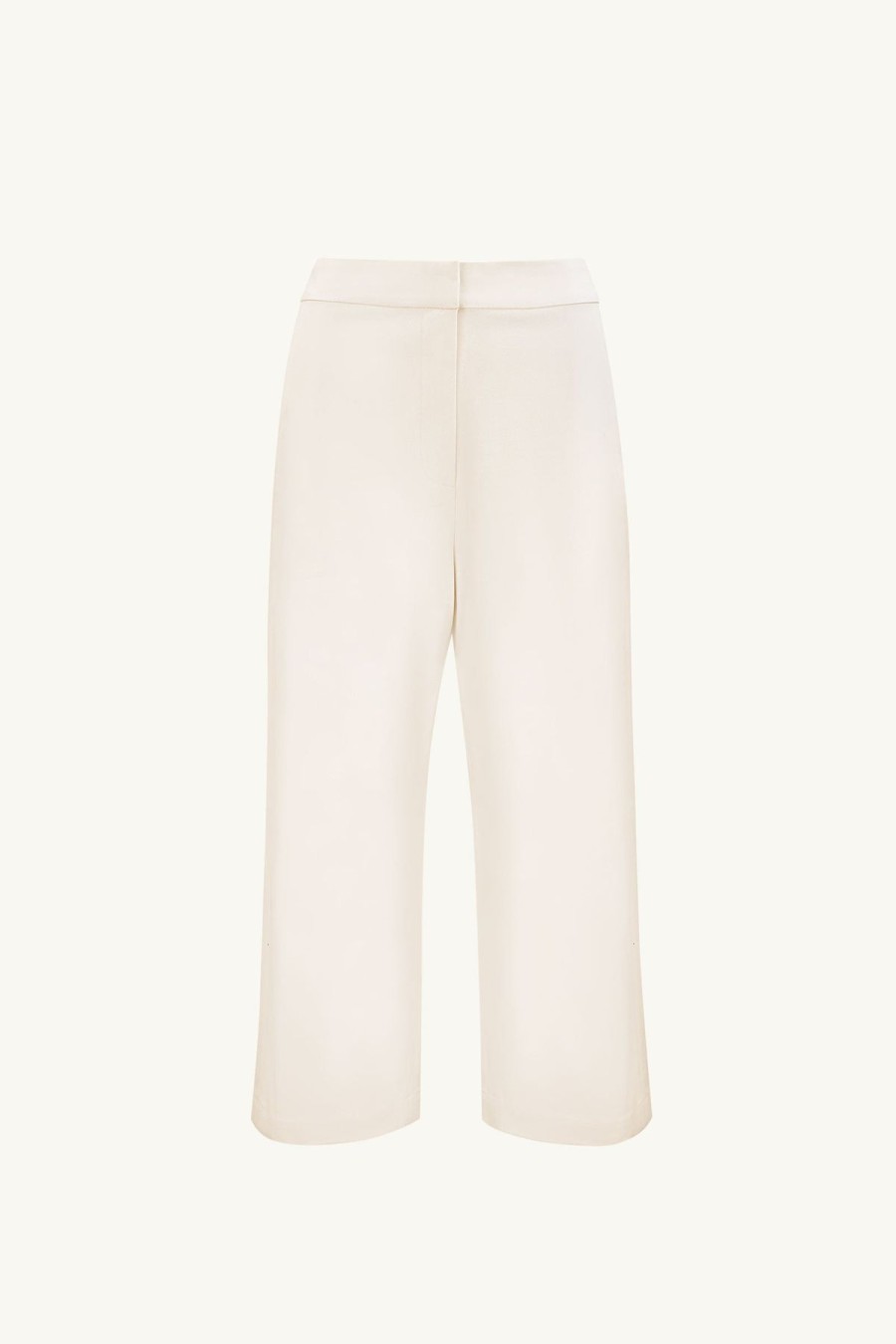 Women Something to Hold | Road Trousers Milk White