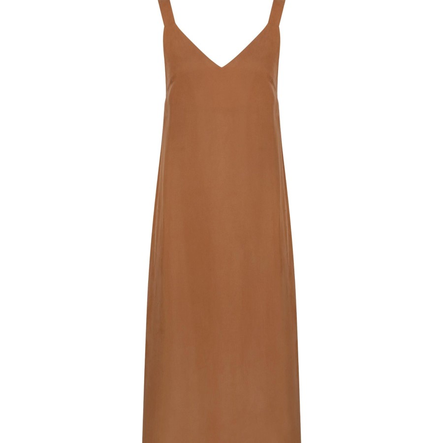 Women Something to Hold | Slip Dress Walnut