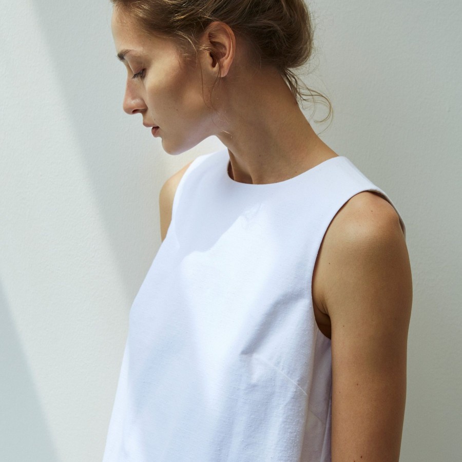 Women Something to Hold | Shift Dress White