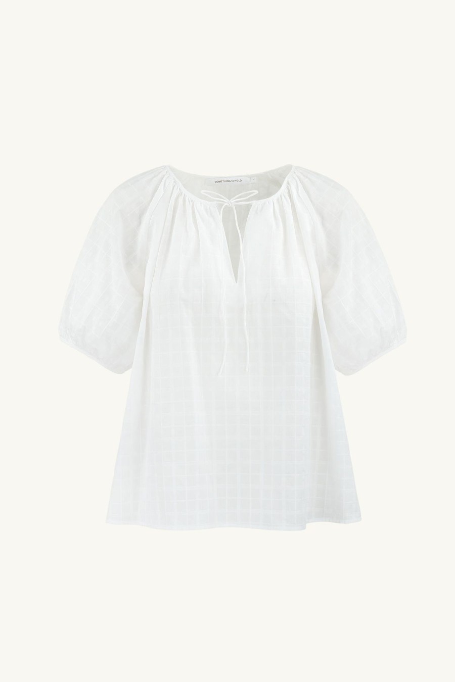 Women Something to Hold | House Blouse Shoji White