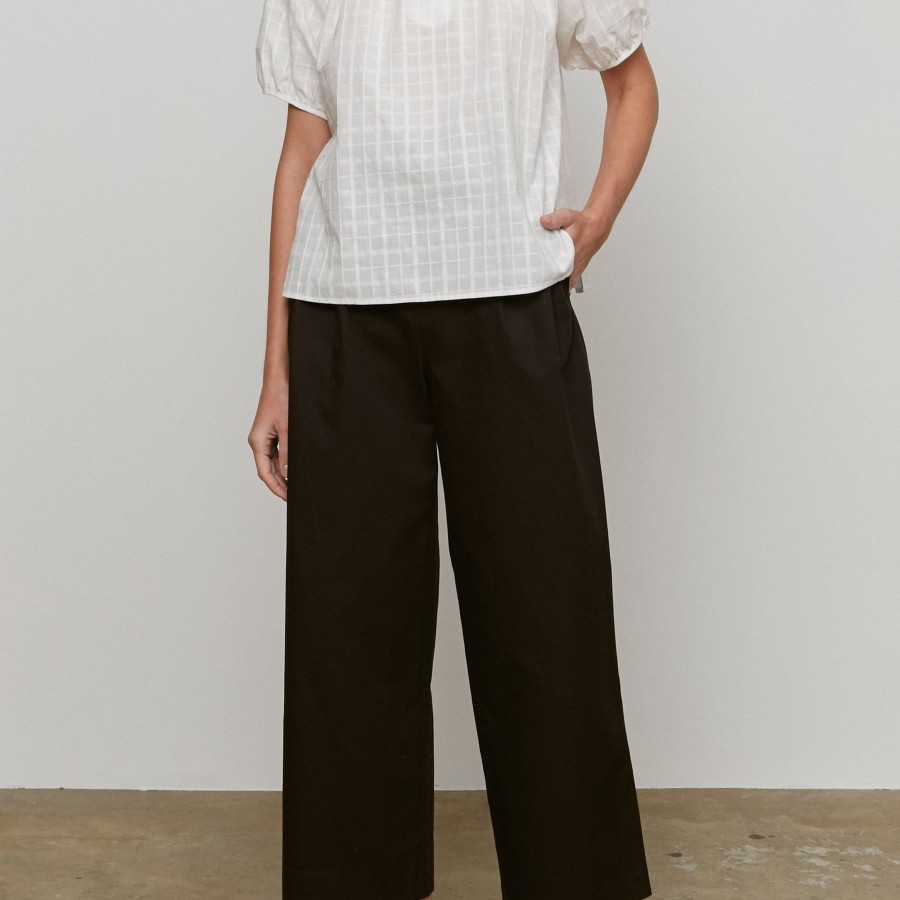 Women Something to Hold | House Blouse Shoji White