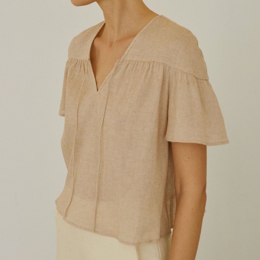 Women Something to Hold | Lucille Blouse Rose