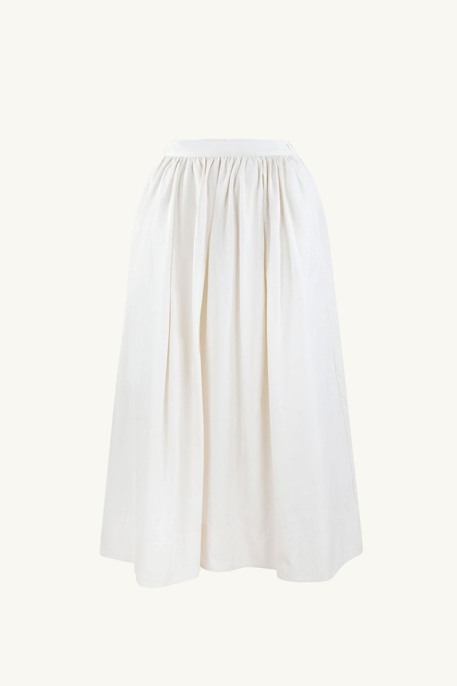 Women Something to Hold | Gallery Skirt Milk White