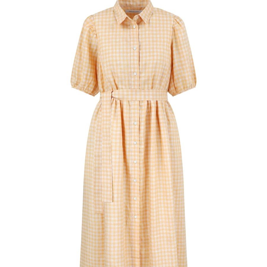 Women Something to Hold | Souffle Dress Rhodes Yellow