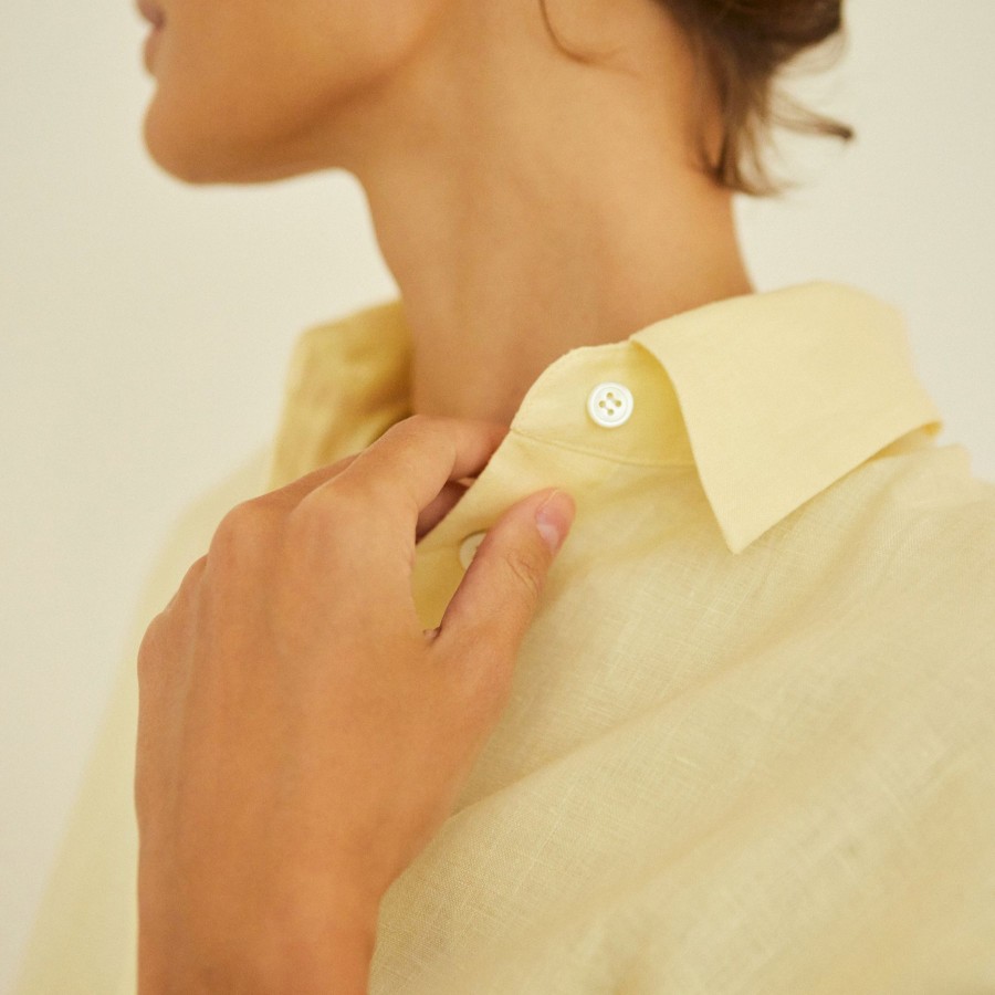 Women Something to Hold | Studio Shirt Light Yellow