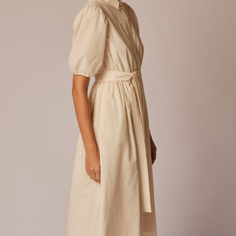 Women Something to Hold | Souffle Dress Natural