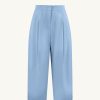 Women Something to Hold | Day Trousers Sky Blue