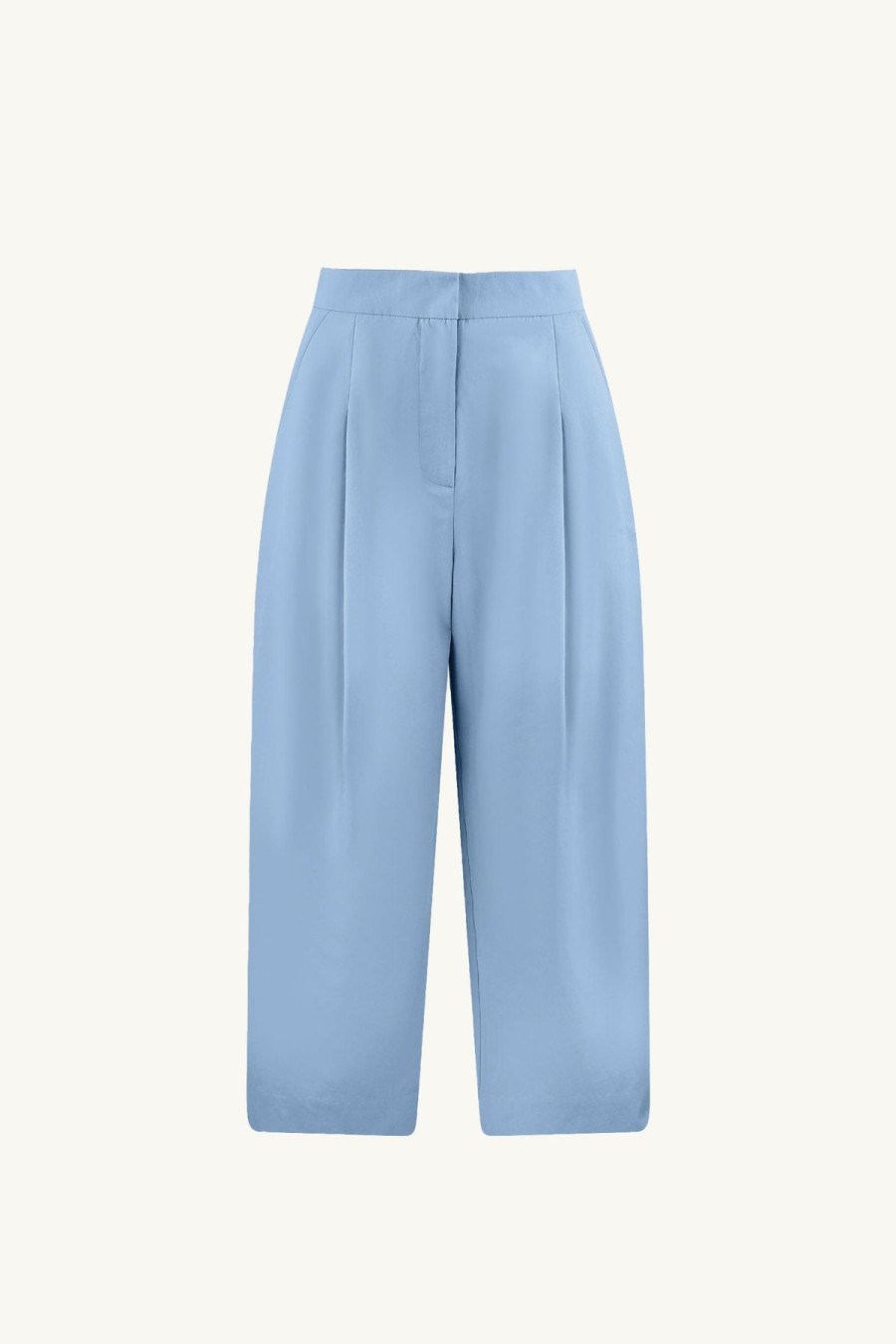 Women Something to Hold | Day Trousers Sky Blue