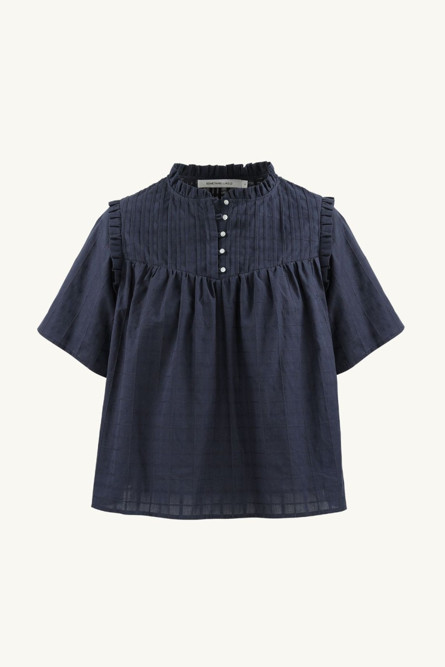 Women Something to Hold | Ingrid Blouse Shoji Navy