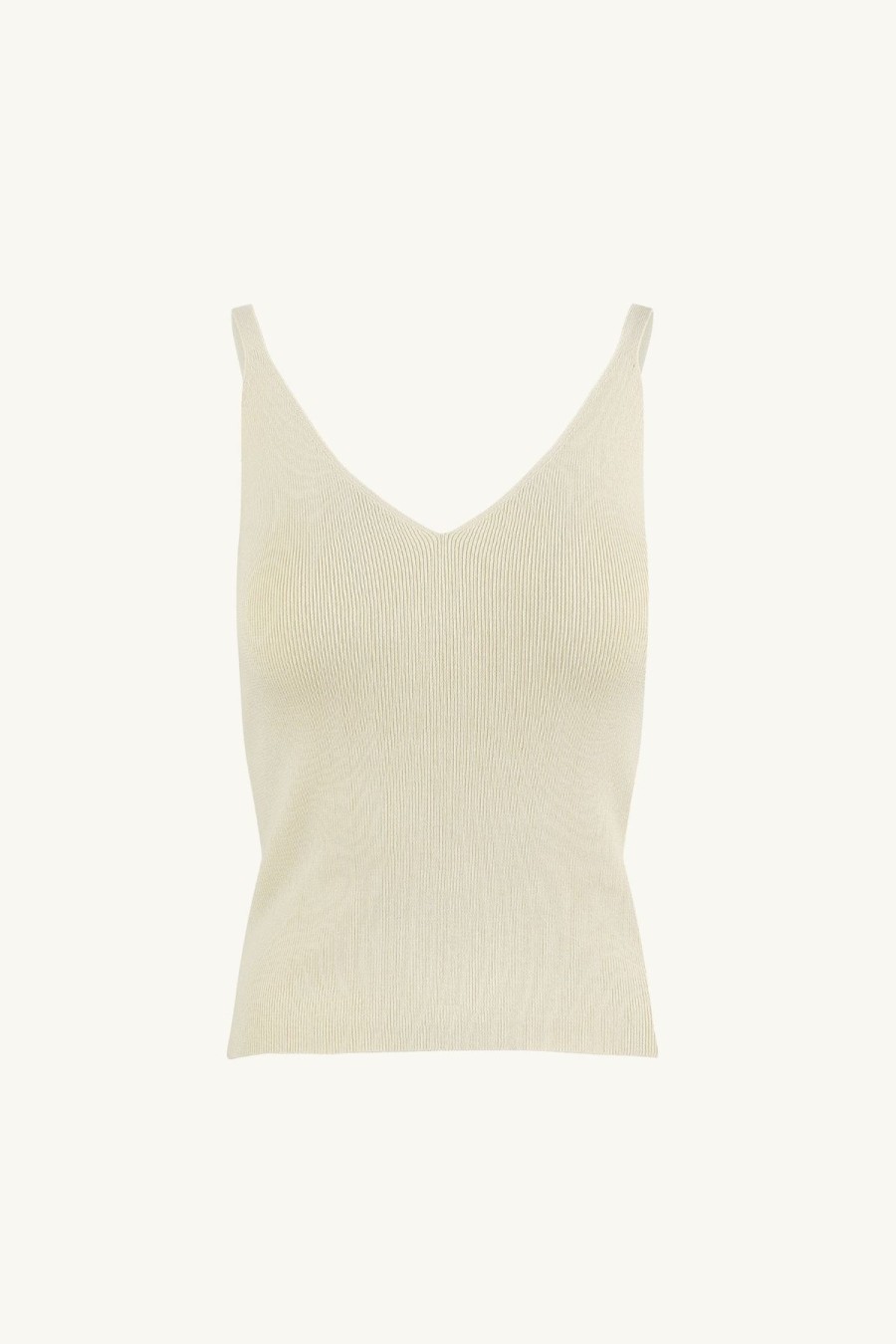 Women Something to Hold | Knit Tank Cream