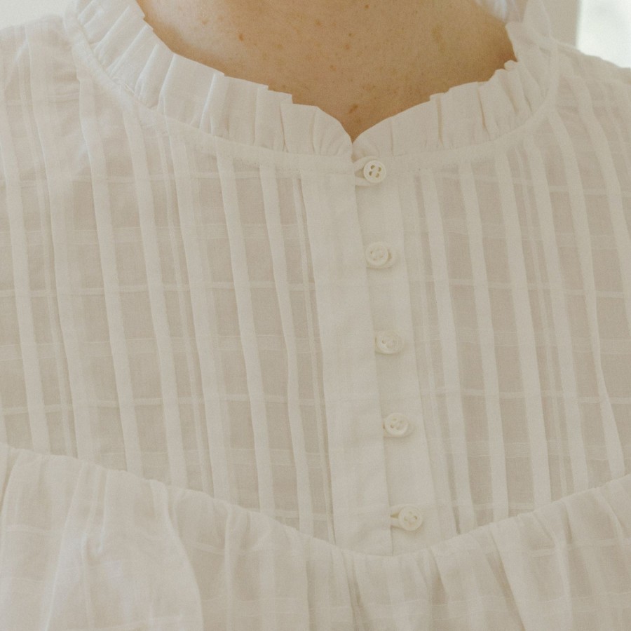 Women Something to Hold | Ingrid Blouse Shoji White