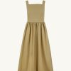 Women Something to Hold | Vista Dress Khaki Brown