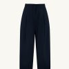 Women Something to Hold | Day Trousers Navy