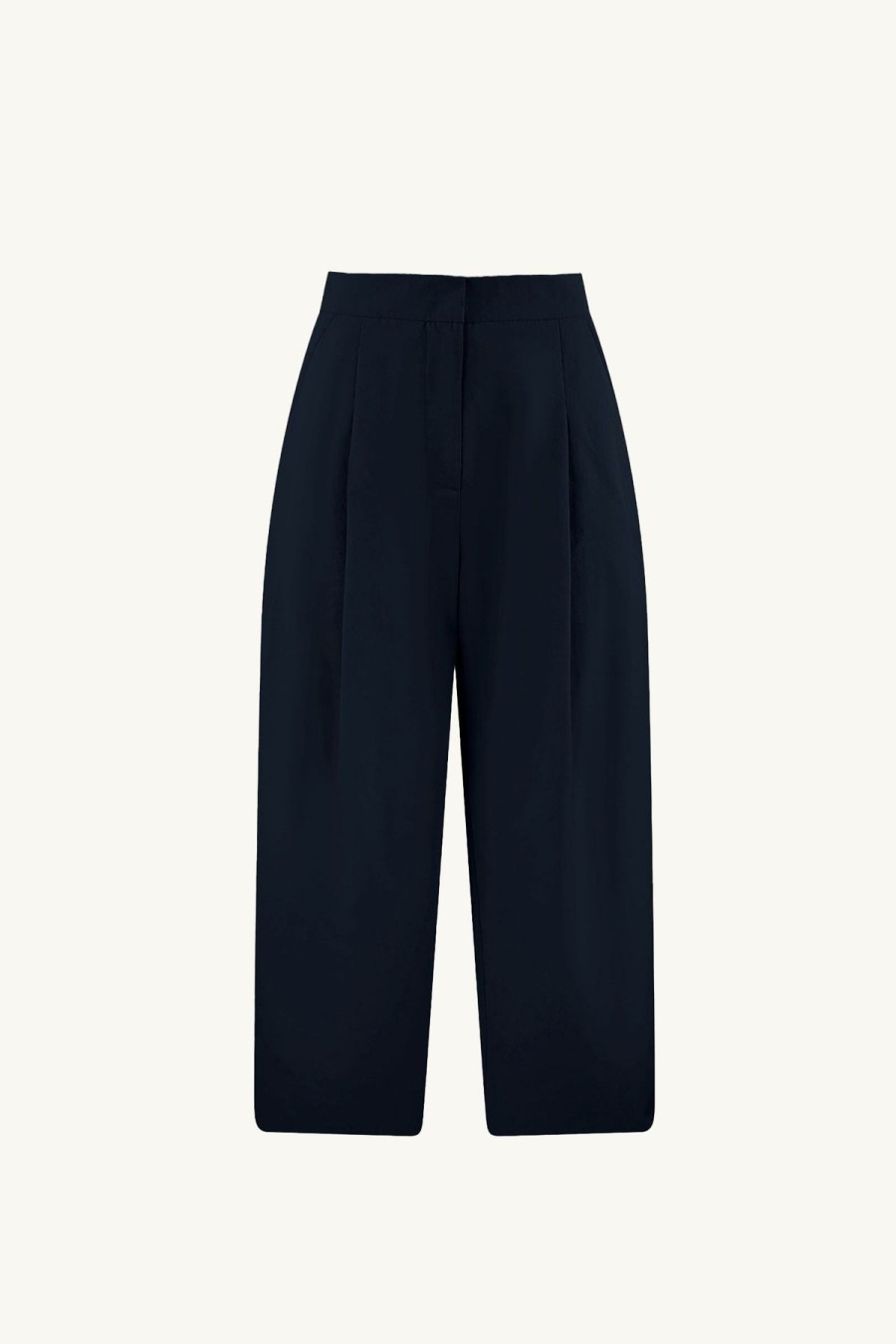 Women Something to Hold | Day Trousers Navy