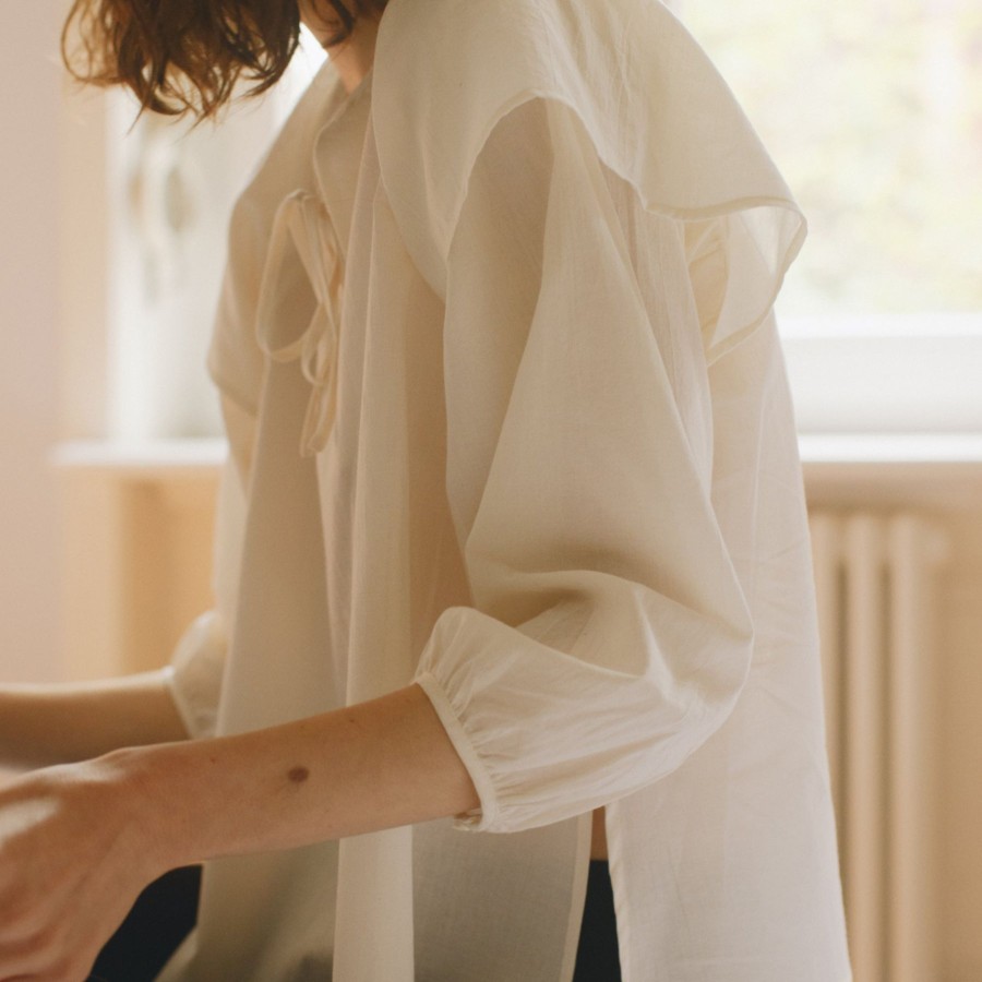 Women Something to Hold | Rowe Blouse Natural