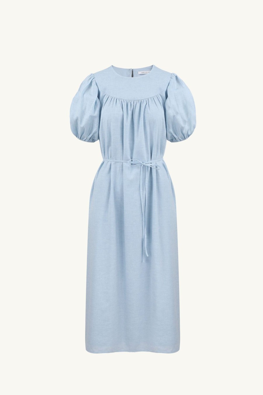 Women Something to Hold | Garden Dress Dove Blue