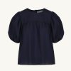 Women Something to Hold | Cloud Blouse Navy