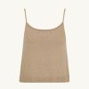 Women Something to Hold | Roll Neck Tank Pecan