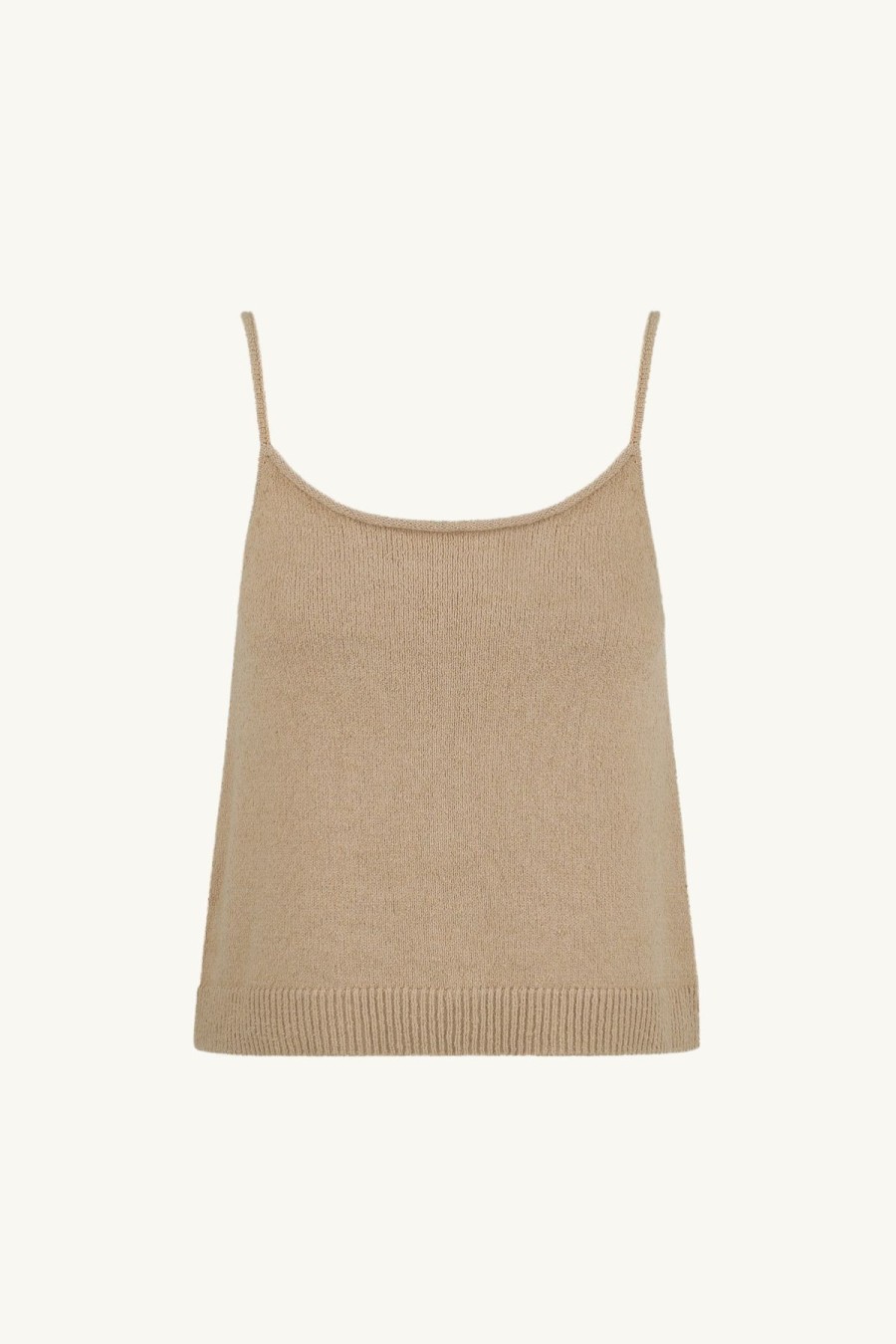 Women Something to Hold | Roll Neck Tank Pecan