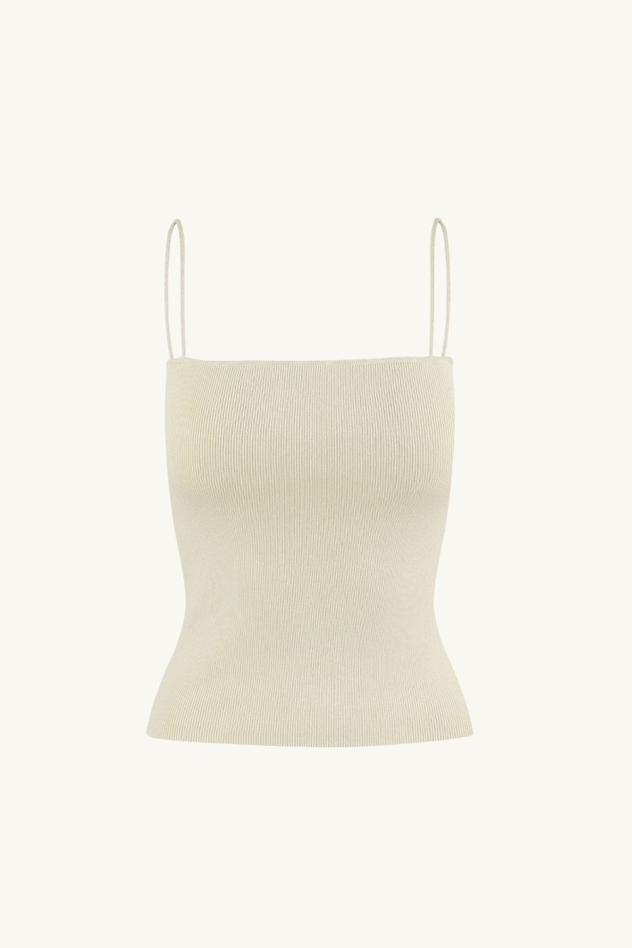 Women Something to Hold | Ballet Knit Tank Cream