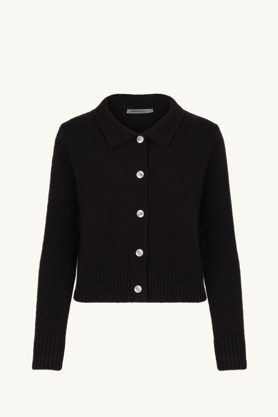 Women Something to Hold | Library Cardigan Black