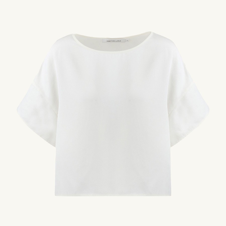 Women Something to Hold | Boxy Blouse Ivory